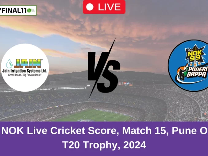 JAI vs NOK Live Cricket Score, Match 15, Pune Olympia T20 Trophy, 2024