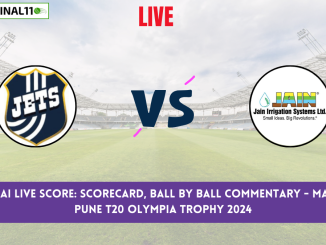 JET vs JAI Live Score: Scorecard, Ball by Ball Commentary - Match 20, Pune T20 Olympia Trophy 2024