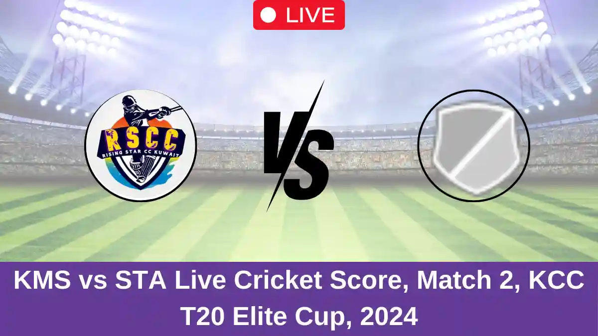 KMS vs STA Live Cricket Score, Match 2, KCC T20 Elite Cup, 2024