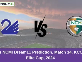 KS vs NCMI Dream11 Prediction, Match 14, KCC T20 Elite Cup, 2024