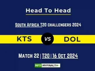 KTS vs DOL Player Battle, Head to Head Team Stats, Player Record