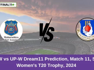 MAH-W vs UP-W Dream11 Prediction, Match 11, Senior Women's T20 Trophy, 2024