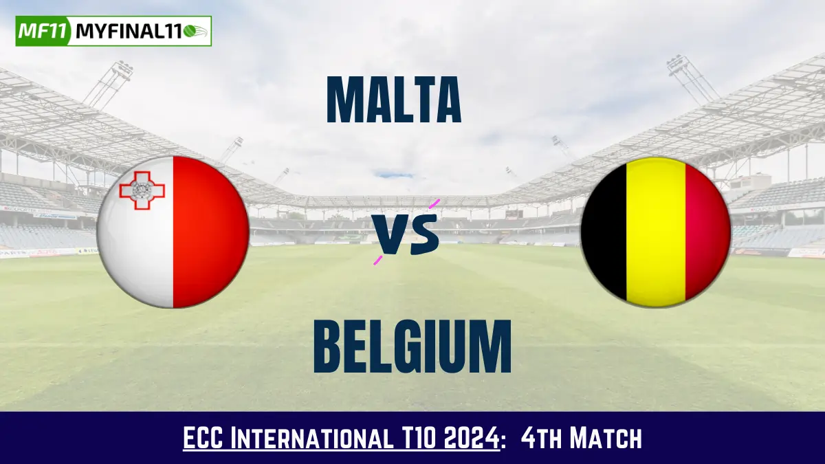 Get the best MAL vs BEL Dream11 Prediction fantasy team with MAL vs BEL Key player stats and pitch report for today's ECC International T10 2024.