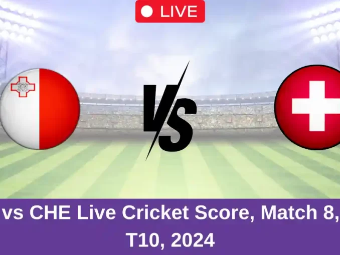 MAL vs CHE Live Cricket Score, Match 8, ECC T10, 2024