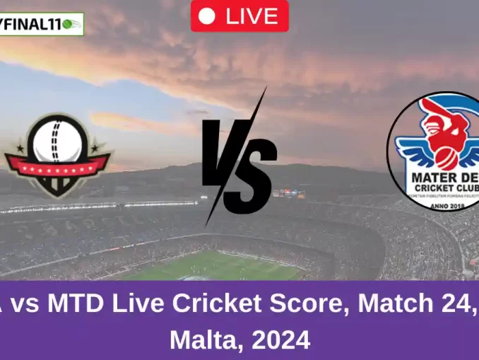 MMA vs MTD Live Cricket Score, Match 24, ECS Malta, 2024 (1)