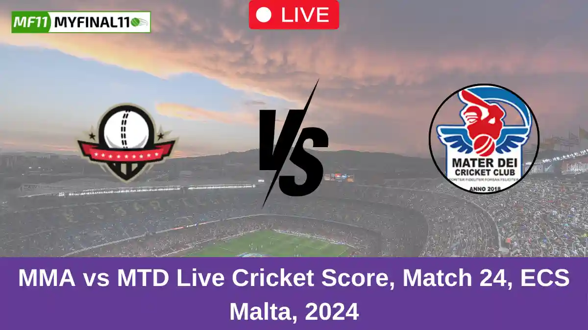 MMA vs MTD Live Cricket Score, Match 24, ECS Malta, 2024 (1)