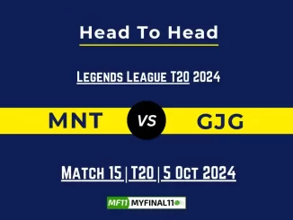 MNT vs GJG Player Battle, Head to Head Team Stats, Player Record