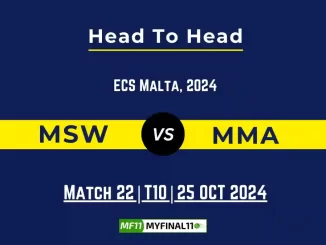 MSW vs MMA Player Battle, Head to Head Team Stats, Player Record