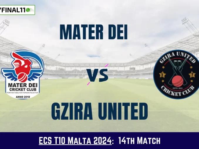 MTD vs GU Dream11 Prediction Today: Match 14 Pitch Report, and Key Player | ECS T10 Malta 2024