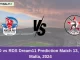 MTD vs RDS Dream11 Prediction Match 13, ECS Malta, 2024