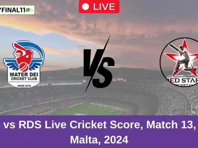 MTD vs RDS Live Cricket Score, Match 13, ECS Malta, 2024