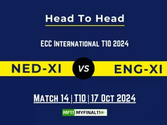 NED-XI vs ENG-XI Player Battle, Head to Head Team Stats, Player Record