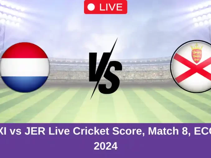 NED-XI vs JER Live Cricket Score, Match 8, ECC T10, 2024