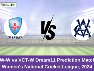 NSW-W vs VCT-W Dream11 Prediction Match 8, Women's National Cricket League, 2024