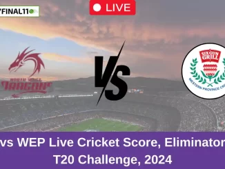 NWD vs WEP Live Cricket Score, Eliminator, CSA T20 Challenge, 2024