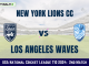 Get the best NYL vs LAW Dream11 Prediction fantasy team with NYL vs LAW Key player stats and pitch report for today's USA National Cricket League T10 2024.