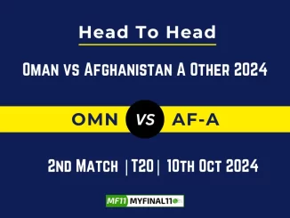 OMN vs AF-A Player Battle, Head to Head Team Stats, Team Record - Oman vs Afghanistan A Other 2024