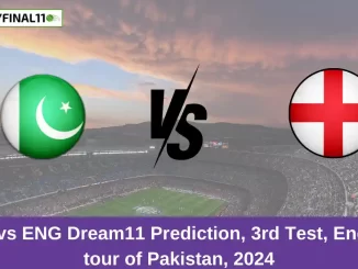 PAK vs ENG Dream11 Prediction, 3rd Test, England tour of Pakistan, 2024 (1)