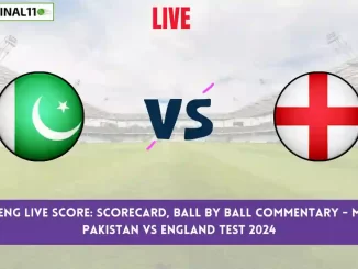 PAK vs ENG Live Score: Scorecard, Ball by Ball Commentary - 2nd Test, Pakistan vs England Test 2024