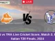 PAN vs TRA Live Cricket Score, Match 2, ECN Italian T20 Finals, 2024