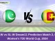 PK-W vs SL-W Dream11 Prediction Match 2, ICC Women's T20 World Cup, 2024