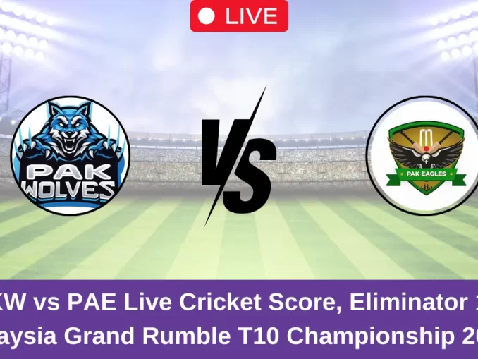 PKW vs PAE Live Cricket Score, Eliminator 1 Malaysia Grand Rumble T10 Championship 2024