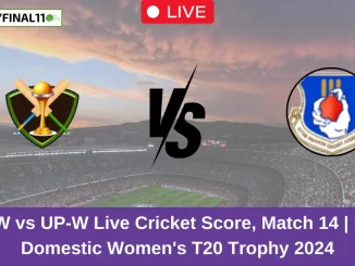 PON-W vs UP-W Live Cricket Score, Match 14 Indian Domestic Women's T20 Trophy 2024