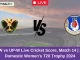 PON-W vs UP-W Live Cricket Score, Match 14 Indian Domestic Women's T20 Trophy 2024