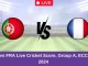 POR vs FRA Live Cricket Score, Group A, ECC T10, 2024