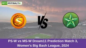 PS-W vs MS-W Dream11 Prediction Match 3, Women's Big Bash League, 2024