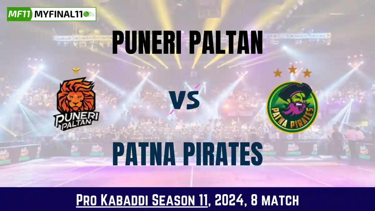 Kabaddi 2024: PUN vs PAT Dream11 Prediction Today Kabaddi 8th Match