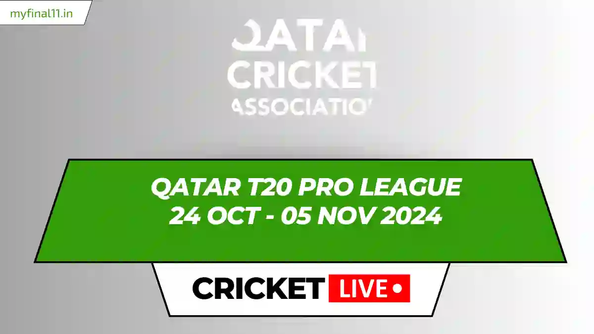 Qatar T20 Pro League Live Score, Matches, Scorecard, Results, Points Table 2024