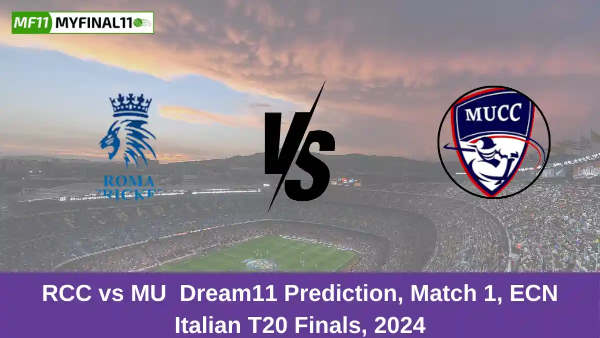 RCC vs MU Dream11 Prediction, Match 1, ECN Italian T20 Finals, 2024