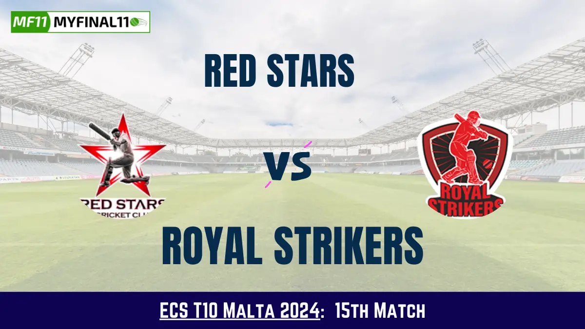 RDS vs RST Dream11 Prediction Today: Match 15 Pitch Report, and Key Player | ECS T10 Malta 2024