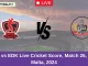 RST vs EDK Live Cricket Score, Match 26, ECS Malta, 2024