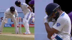 Rohit Sharma's Calmness Cost Him? Lost Wicket After Getting Set (VIDEO)