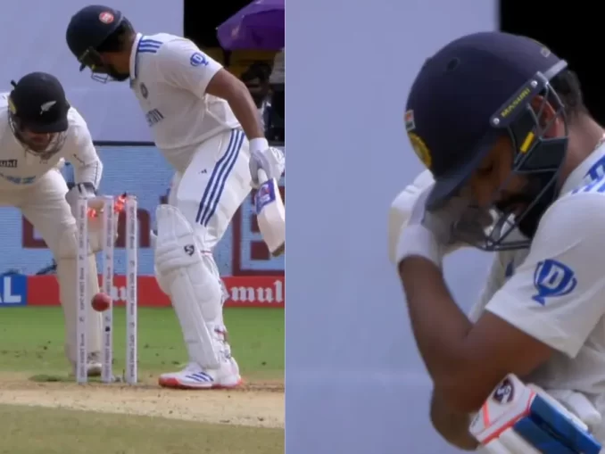 Rohit Sharma's Calmness Cost Him? Lost Wicket After Getting Set (VIDEO)