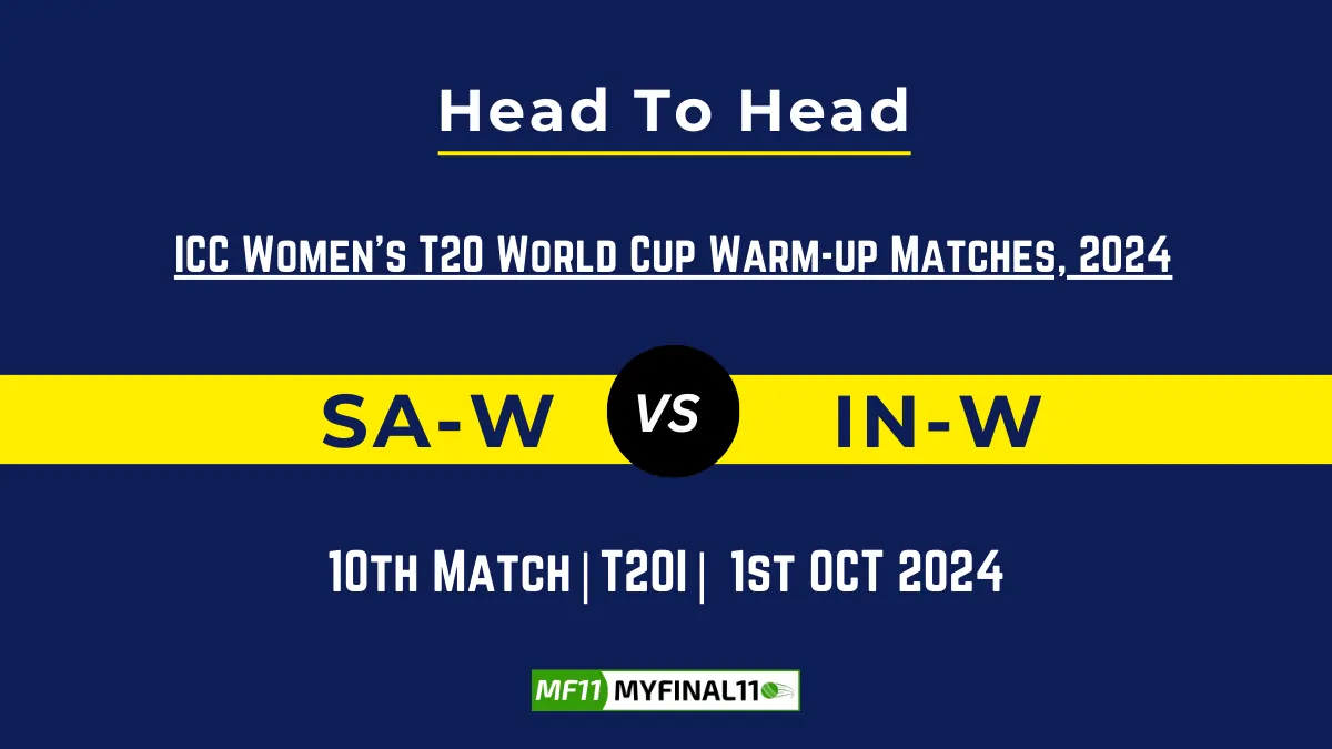 SAW vs INW Player Battle, Head to Head Team Stats, Player Record ICC