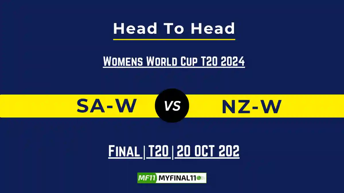 SA-W vs NZ-W Player Battle, Head to Head Team Stats, Team Record - Dream11 ECC T10 2024