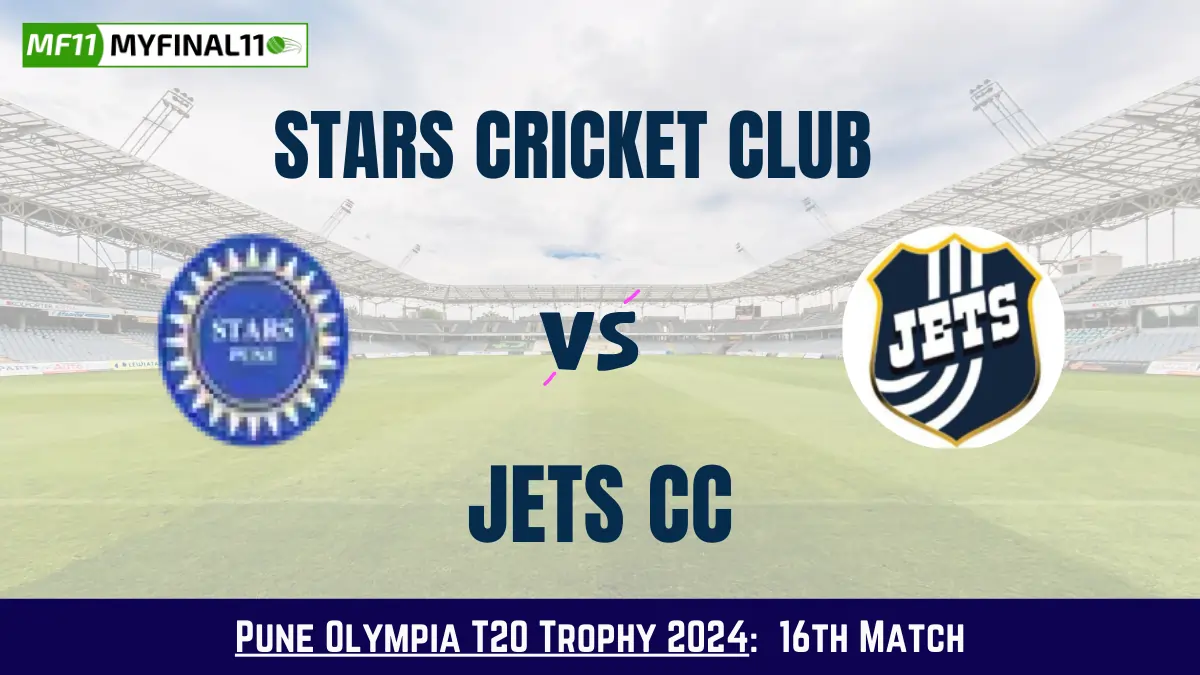 SCC vs JET Dream11 Prediction Today: Match 16 Pitch Report, and Key Player | Pune Olympia T20 Trophy 2024