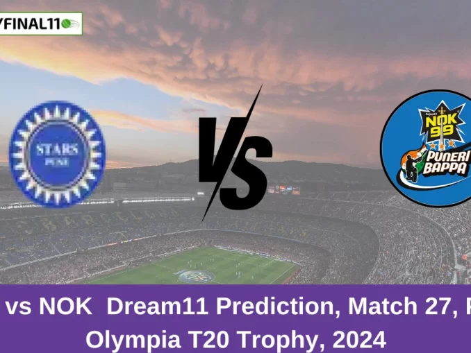 SCC vs NOK Dream11 Prediction, Match 27, Pune Olympia T20 Trophy, 2024