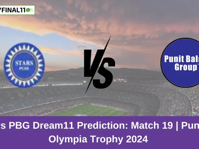 SCC vs PBG Dream11 Prediction Match 19 Pune T20 Olympia Trophy 2024