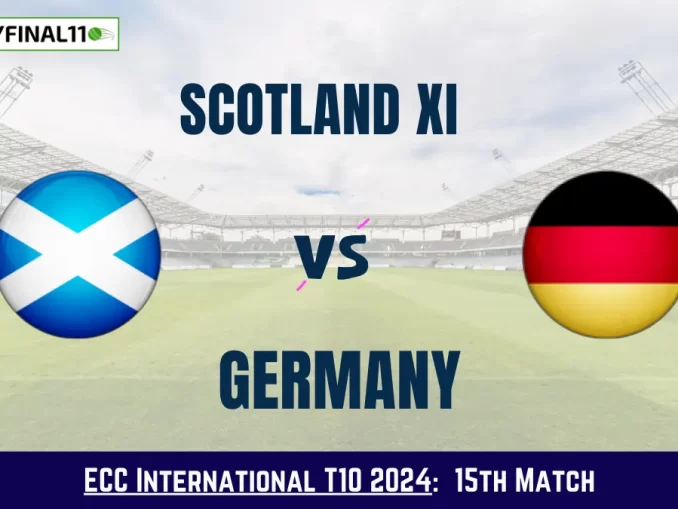 SCO-XI vs GER Dream11 Prediction Today: Match 15 Pitch Report, and Key Player | ECC International T10 2024