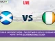 SCO-XI vs IRE-XI Live Cricket Score — The Scotland XI (SCO-XI) vs Ireland XI (IRE-XI) Match 7 in the ECC International T10 2024