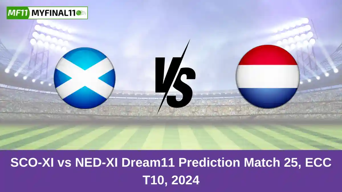 SCO-XI vs NED-XI Dream11 Prediction Match 25, ECC T10, 2024