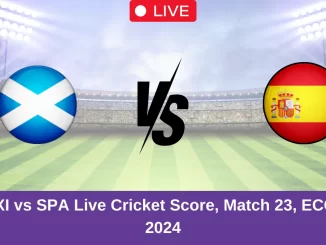 SCO-XI vs SPA Live Cricket Score, Match 23, ECC T10, 2024