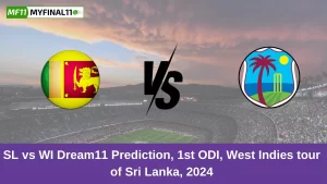 SL vs WI Dream11 Prediction, 1st ODI, West Indies tour of Sri Lanka, 2024