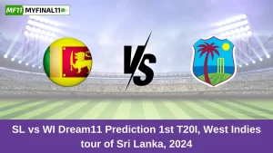 SL vs WI Dream11 Prediction 1st T20I, West Indies tour of Sri Lanka, 2024