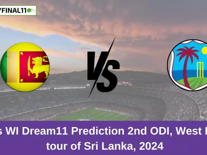 SL vs WI Dream11 Prediction 2nd ODI, West Indies tour of Sri Lanka, 2024