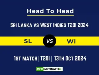 SL vs WI Player Battle Head to Head Player StatsRecord